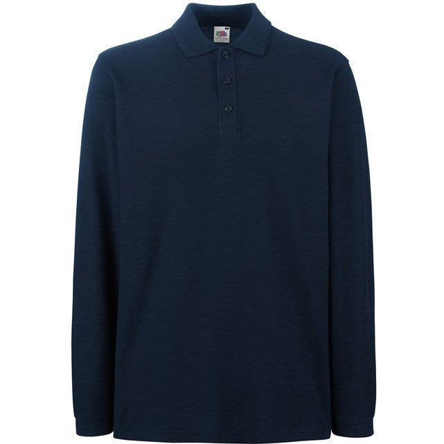 Fruit Of The Loom Premium Long Sleeve Polo