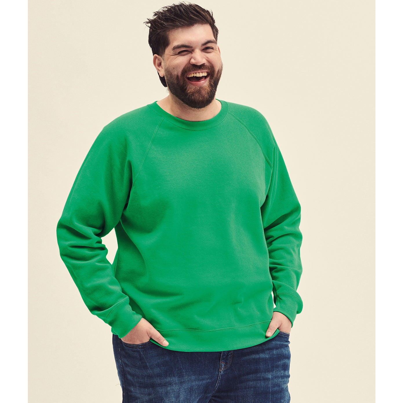 Fruit Of The Loom Classic 80/20 Raglan Sweatshirt