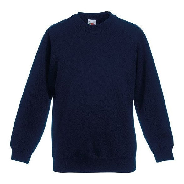 Fruit Of The Loom Kids Classic Raglan Sweatshirt