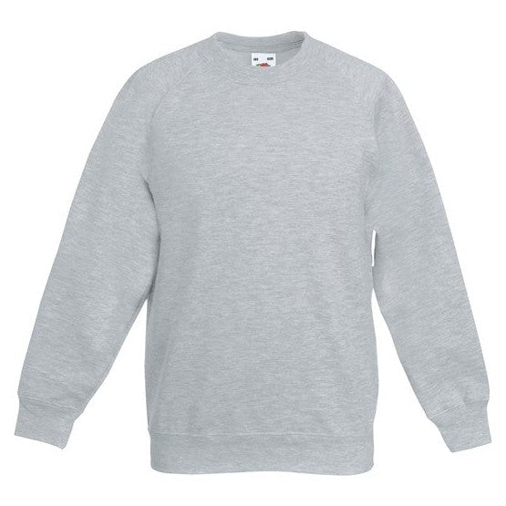Fruit Of The Loom Kids Classic Raglan Sweatshirt