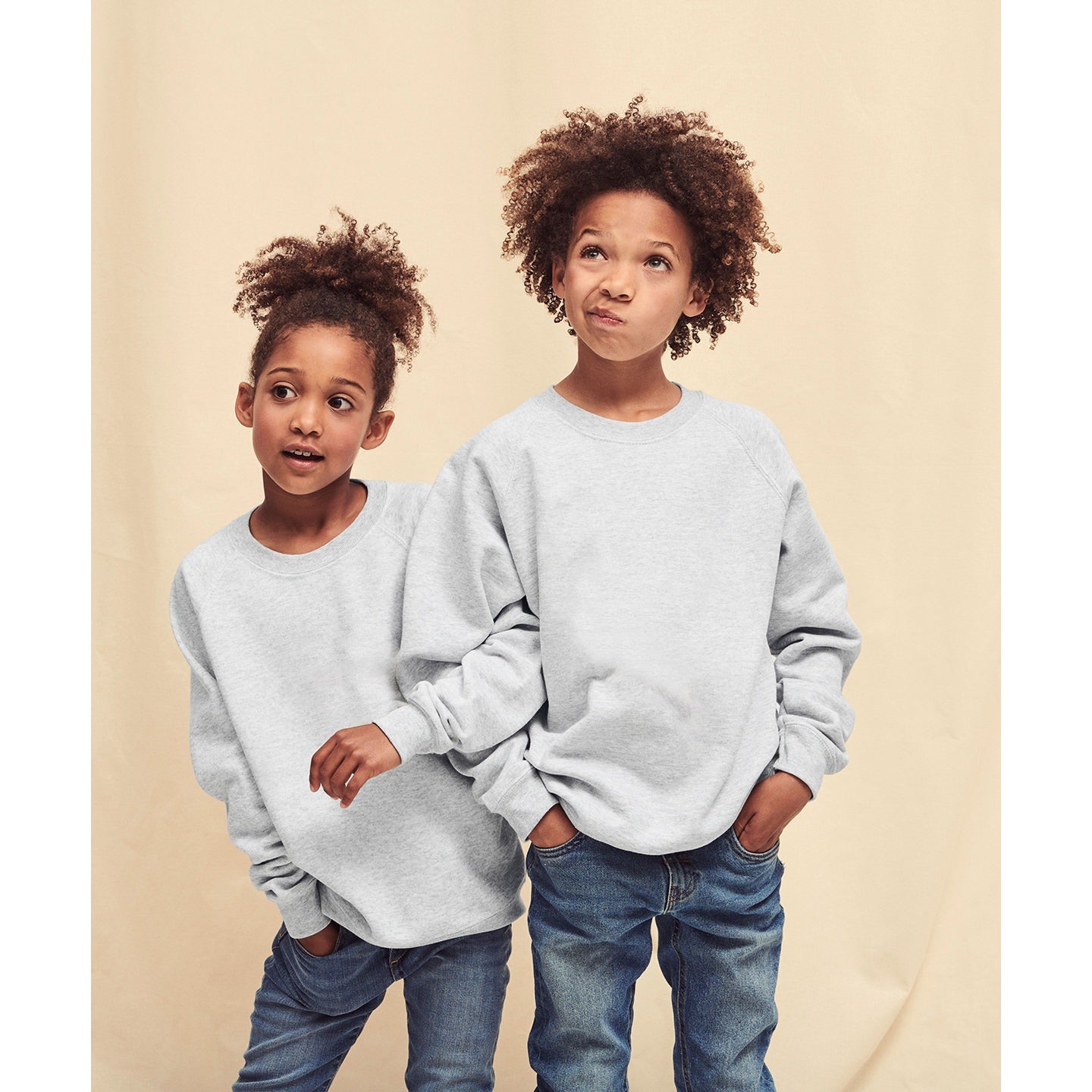 Fruit Of The Loom Kids Classic Raglan Sweatshirt