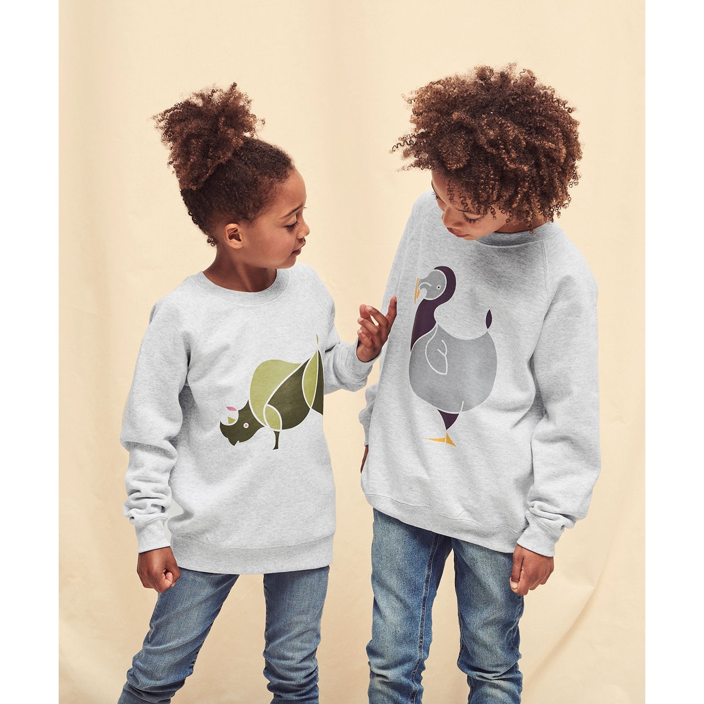 Fruit Of The Loom Kids Classic Raglan Sweatshirt