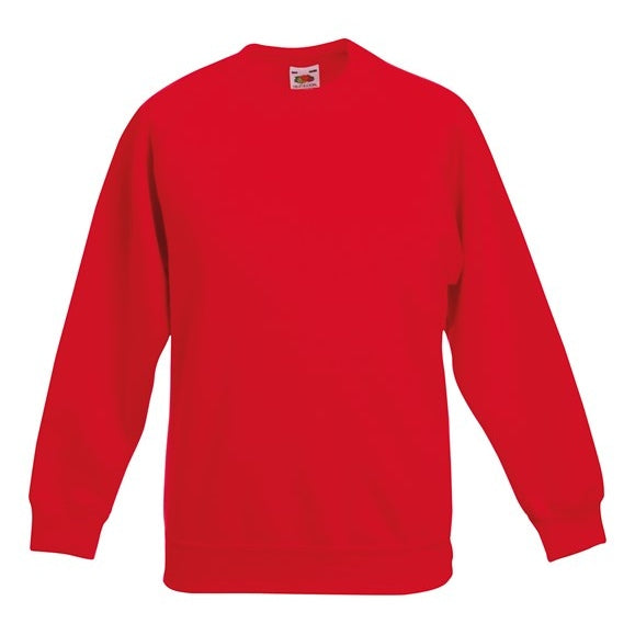 Fruit Of The Loom Kids Classic Raglan Sweatshirt