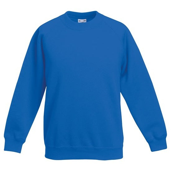 Fruit Of The Loom Kids Classic Raglan Sweatshirt