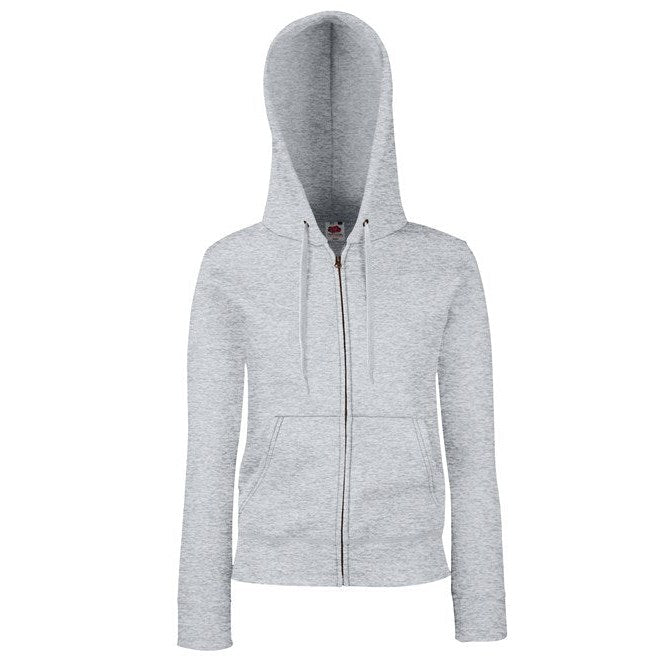 Fruit Of The Loom Women's Premium 70/30 Hooded Sweatshirt Jacket