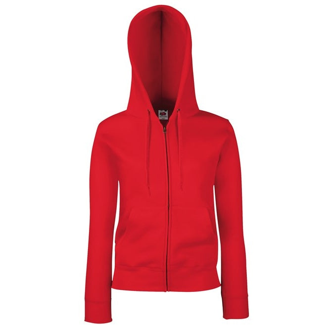Fruit Of The Loom Women's Premium 70/30 Hooded Sweatshirt Jacket