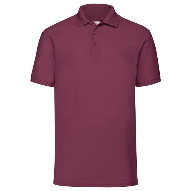 Fruit Of The Loom 65/35 Polo - Burgundy