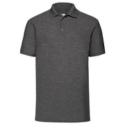 Fruit Of The Loom 65/35 Polo - Dark Heather Grey