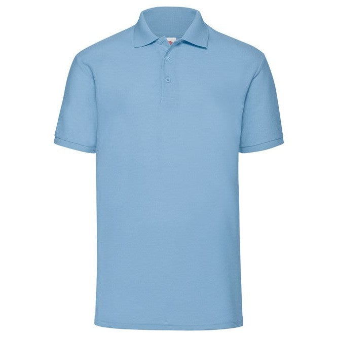 Fruit Of The Loom 65/35 Polo - Sky Blue