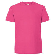 Fruit Of The Loom Iconic 195 Ringspun Premium T - Fuchsia