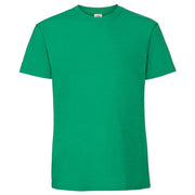 Fruit Of The Loom Iconic 195 Ringspun Premium T - Kelly Green