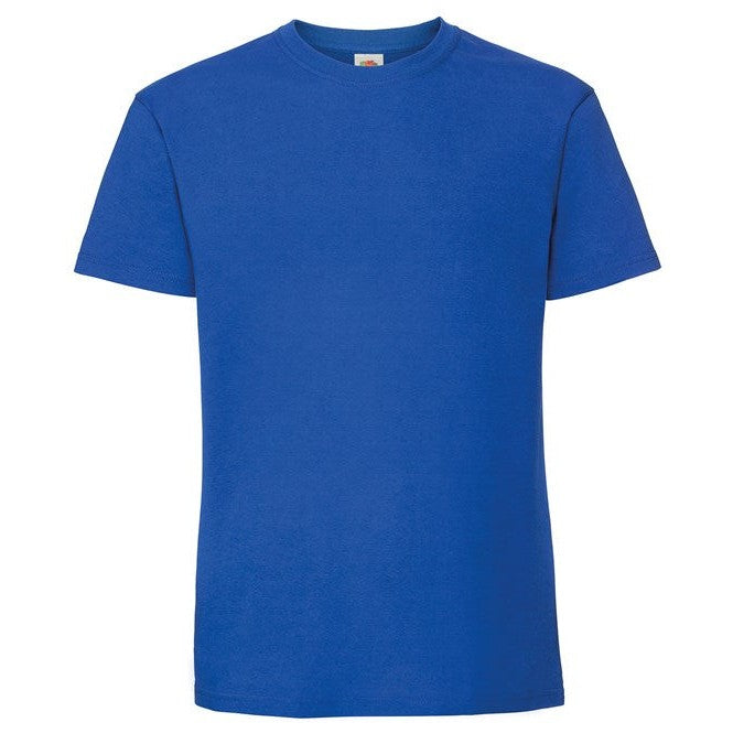 Fruit Of The Loom Iconic 195 Ringspun Premium T - Royal Blue