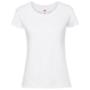 Fruit Of The Loom Women's Iconic 195 Ringspun Premium T-Shirt - White