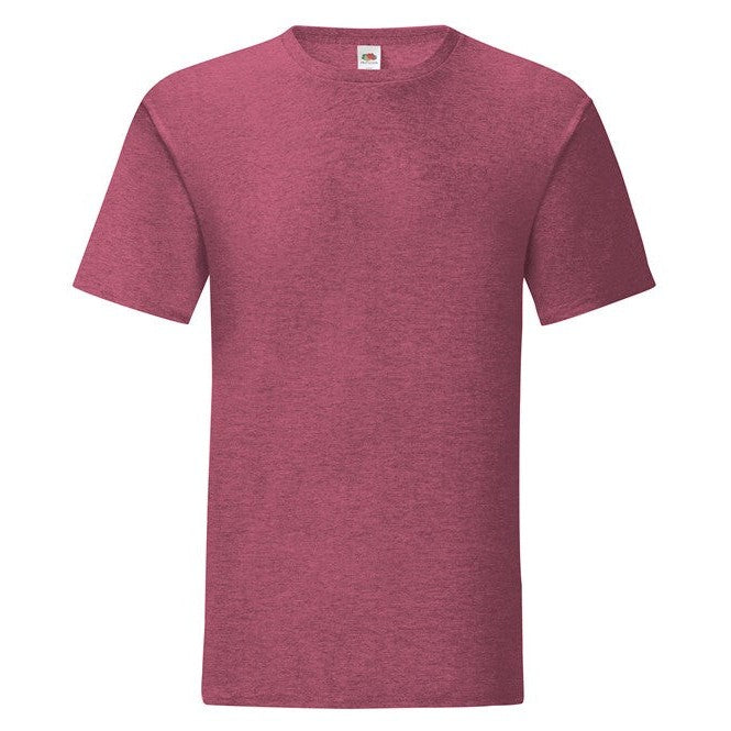 Fruit Of The Loom Iconic 150 T - Heather Burgundy