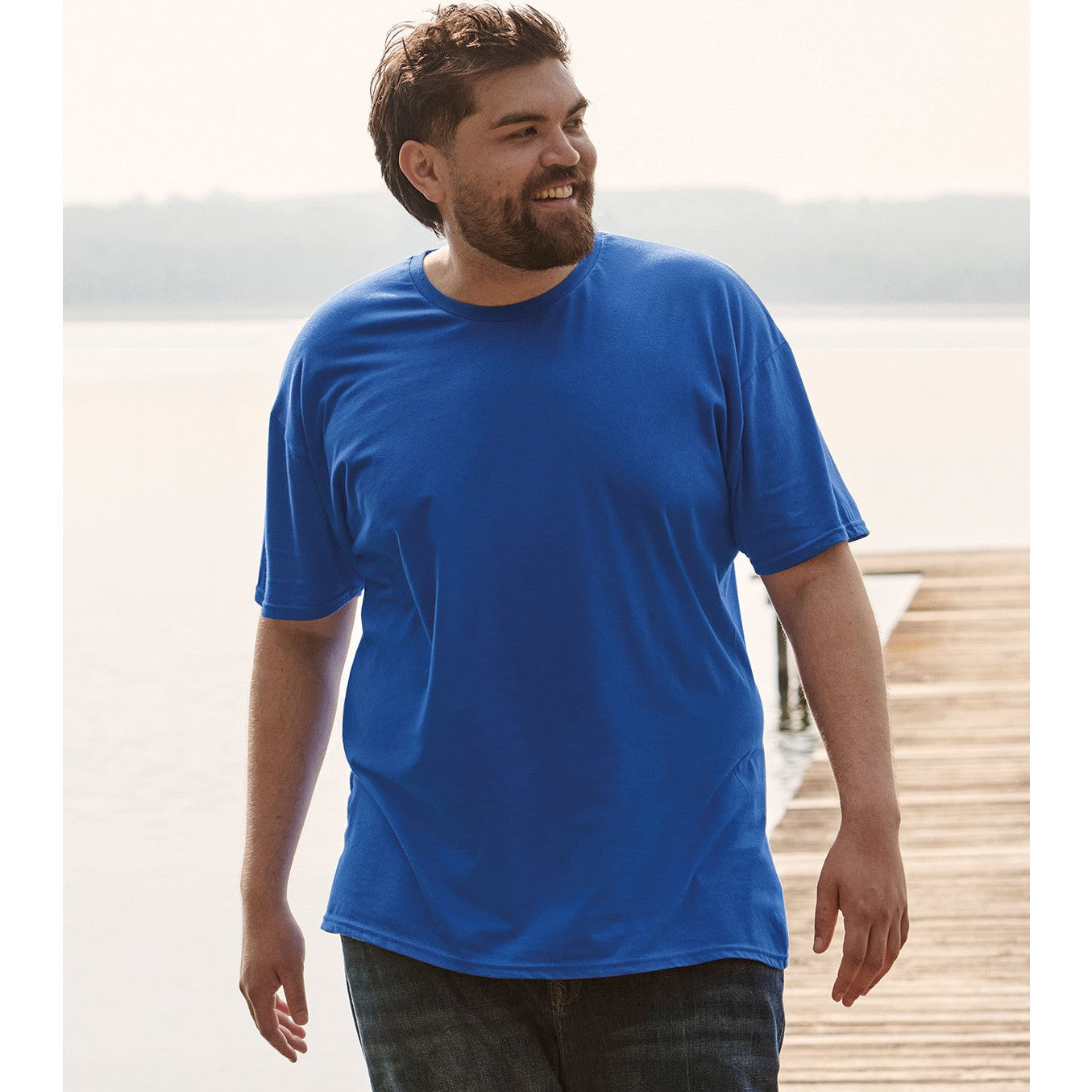 Fruit Of The Loom Iconic 150 T - Azure Blue