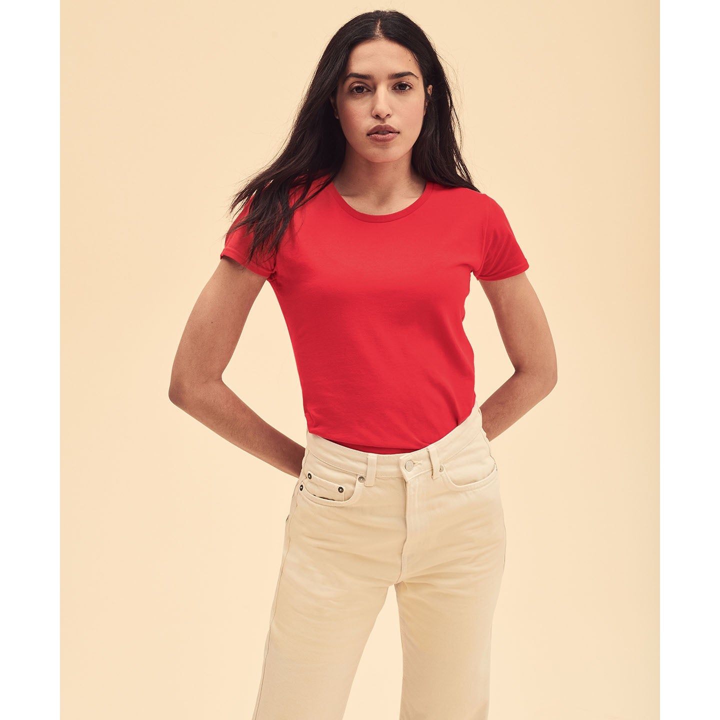 Fruit Of The Loom Women's Iconic T - Light Graphite