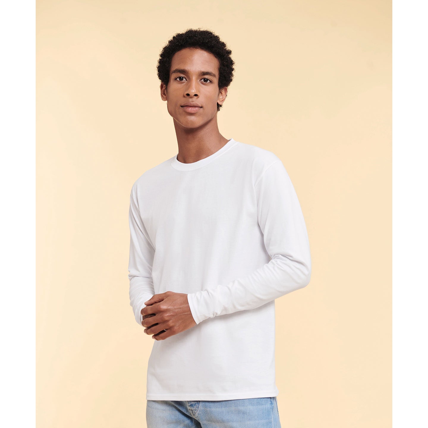 Fruit Of The Loom Iconic 195 Ringspun Premium Long Sleeve T
