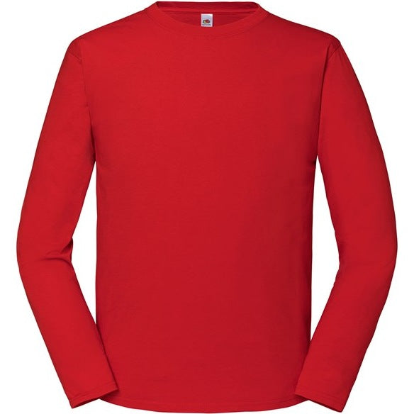 Fruit Of The Loom Iconic 195 Ringspun Premium Long Sleeve T