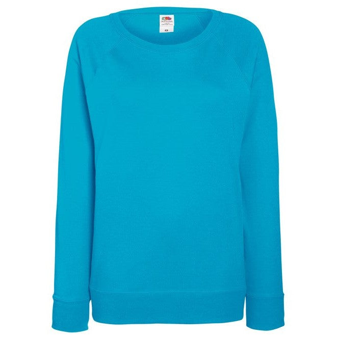 Fruit Of The Loom Women's Lightweight Raglan Sweatshirt