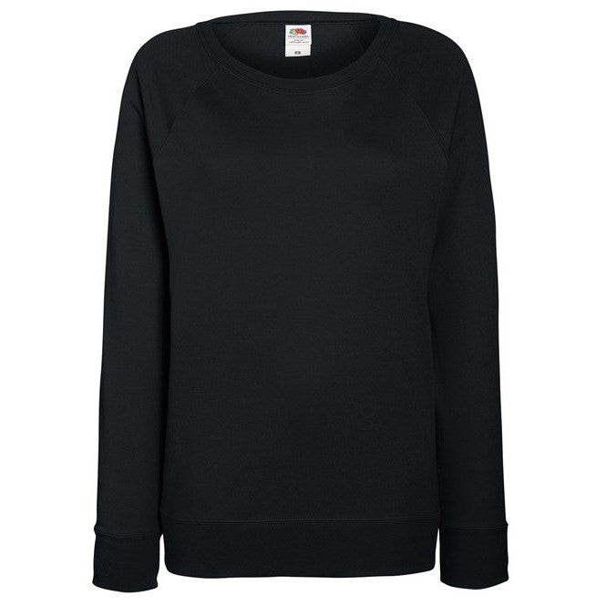 Fruit Of The Loom Women's Lightweight Raglan Sweatshirt