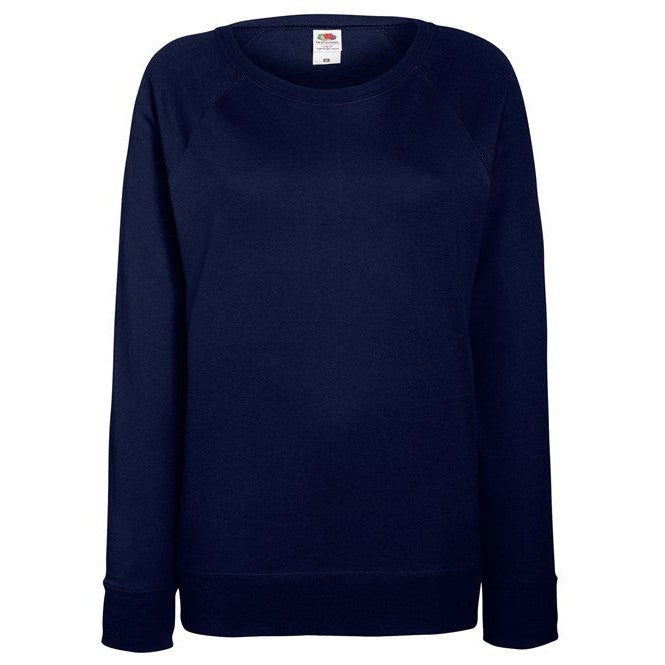 Fruit Of The Loom Women's Lightweight Raglan Sweatshirt