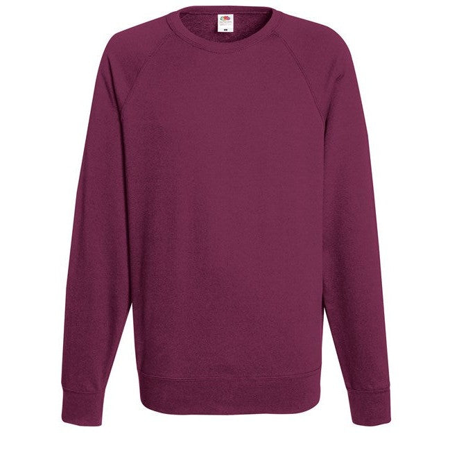 Fruit Of The Loom Lightweight Raglan Sweatshirt