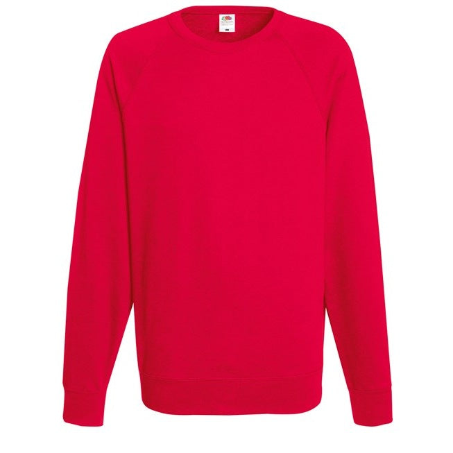 Fruit Of The Loom Lightweight Raglan Sweatshirt