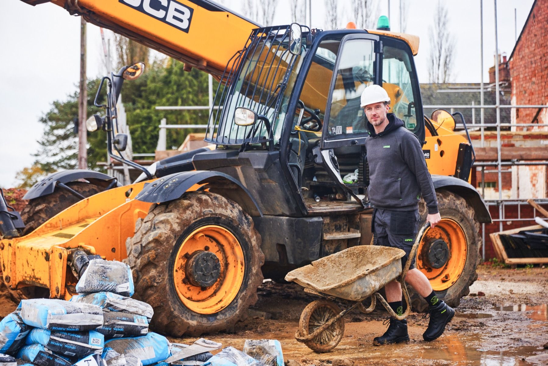 Edmonton GRS Certified Recycled Leather Safety Boot