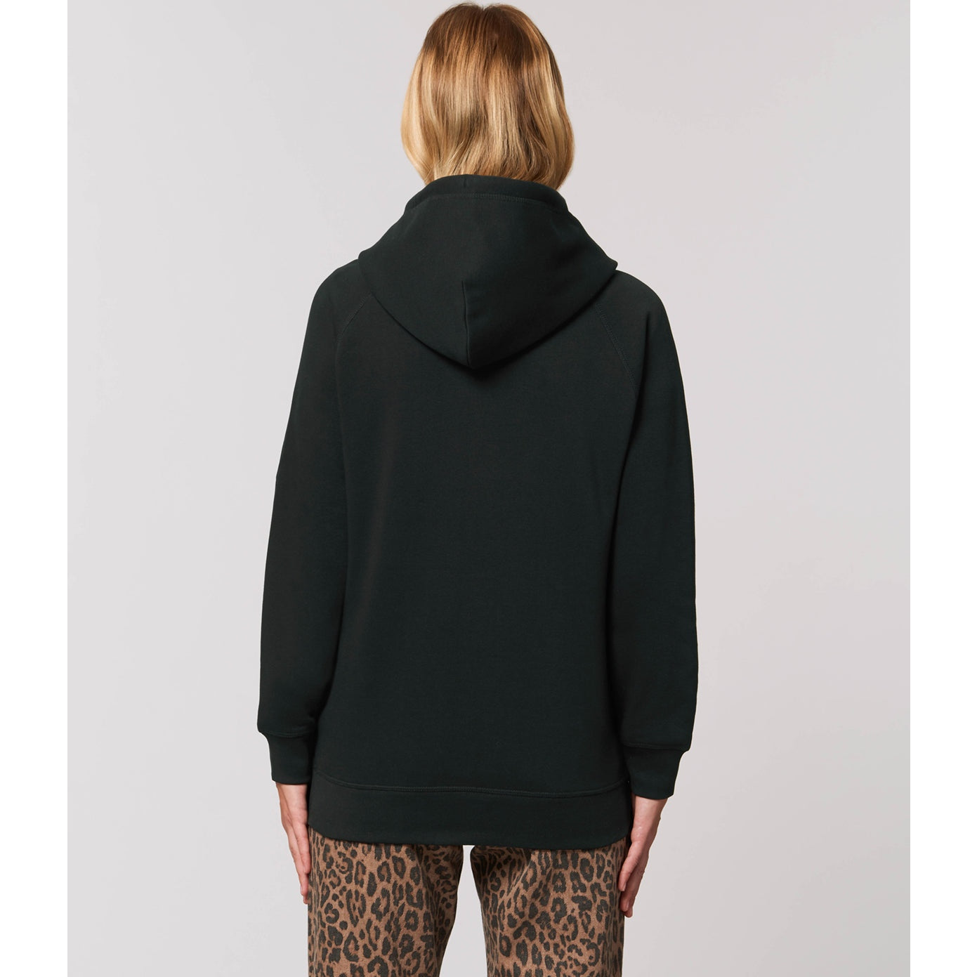 Stanley/Stella Sider Unisex Side Pocket Hoodie  (Stsu824) - Black