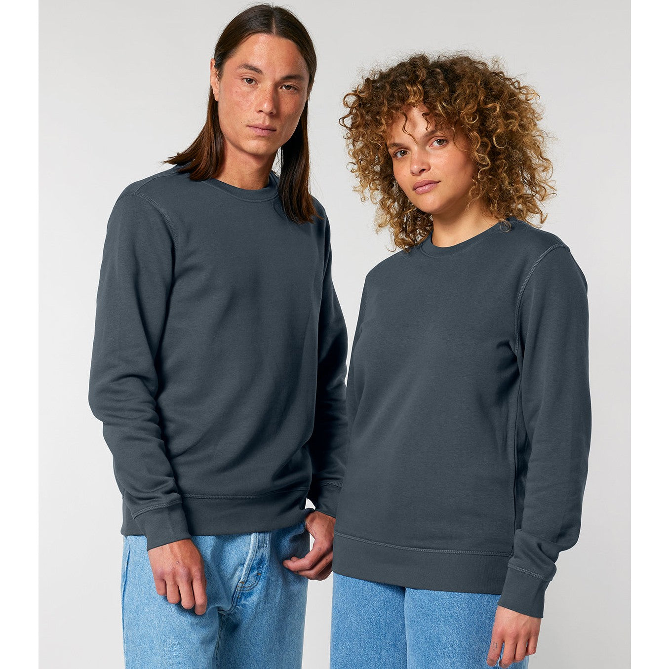 Stanley/Stella Roller Unisex Crew Neck Sweatshirt (Stsu868) - India Ink Grey