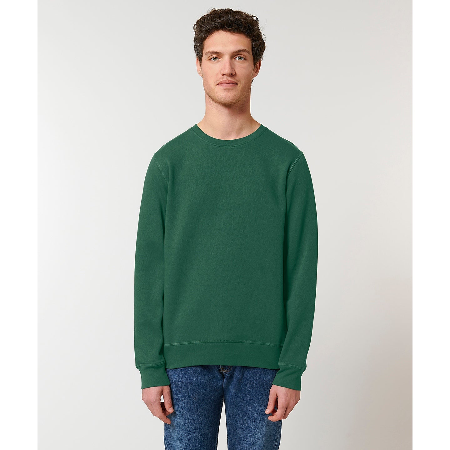 Stanley/Stella Roller Unisex Crew Neck Sweatshirt (Stsu868) - Bottle Green