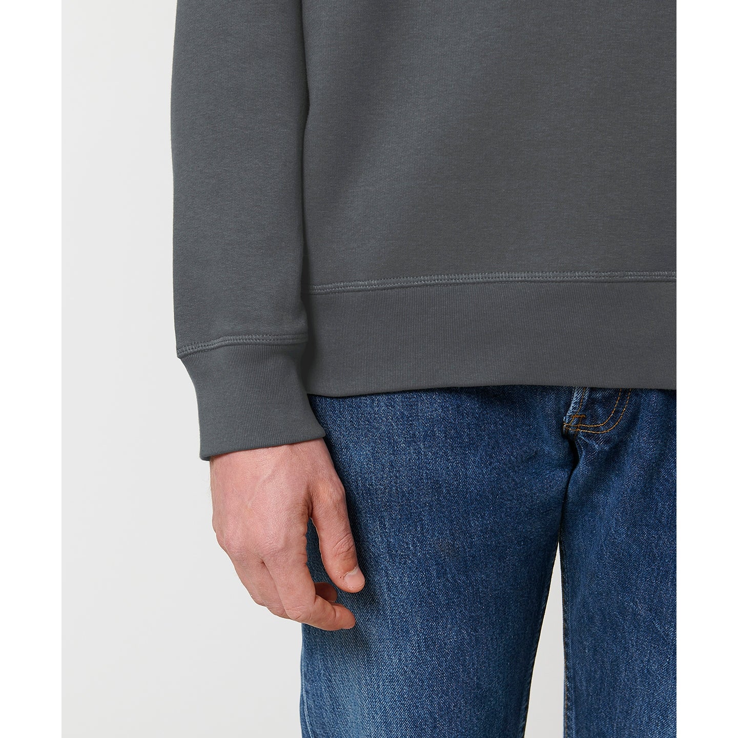Stanley/Stella Roller Unisex Crew Neck Sweatshirt (Stsu868) - Anthracite