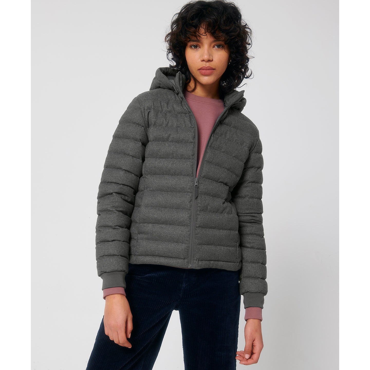 Stanley/Stella Stella Voyager Wool-Like Padded Jacket (Stjw897)