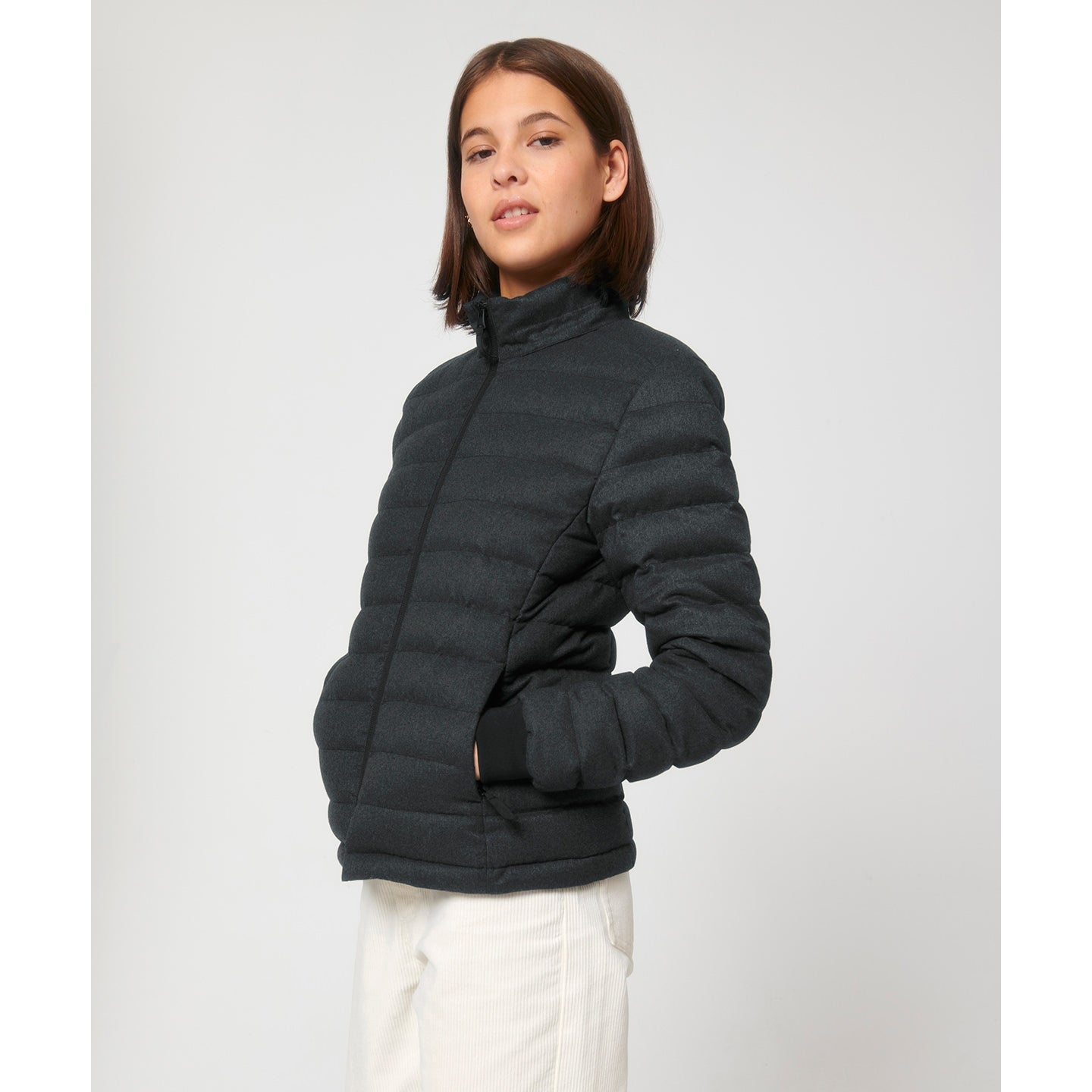 Stanley/Stella Stella Voyager Wool-Like Padded Jacket (Stjw897)