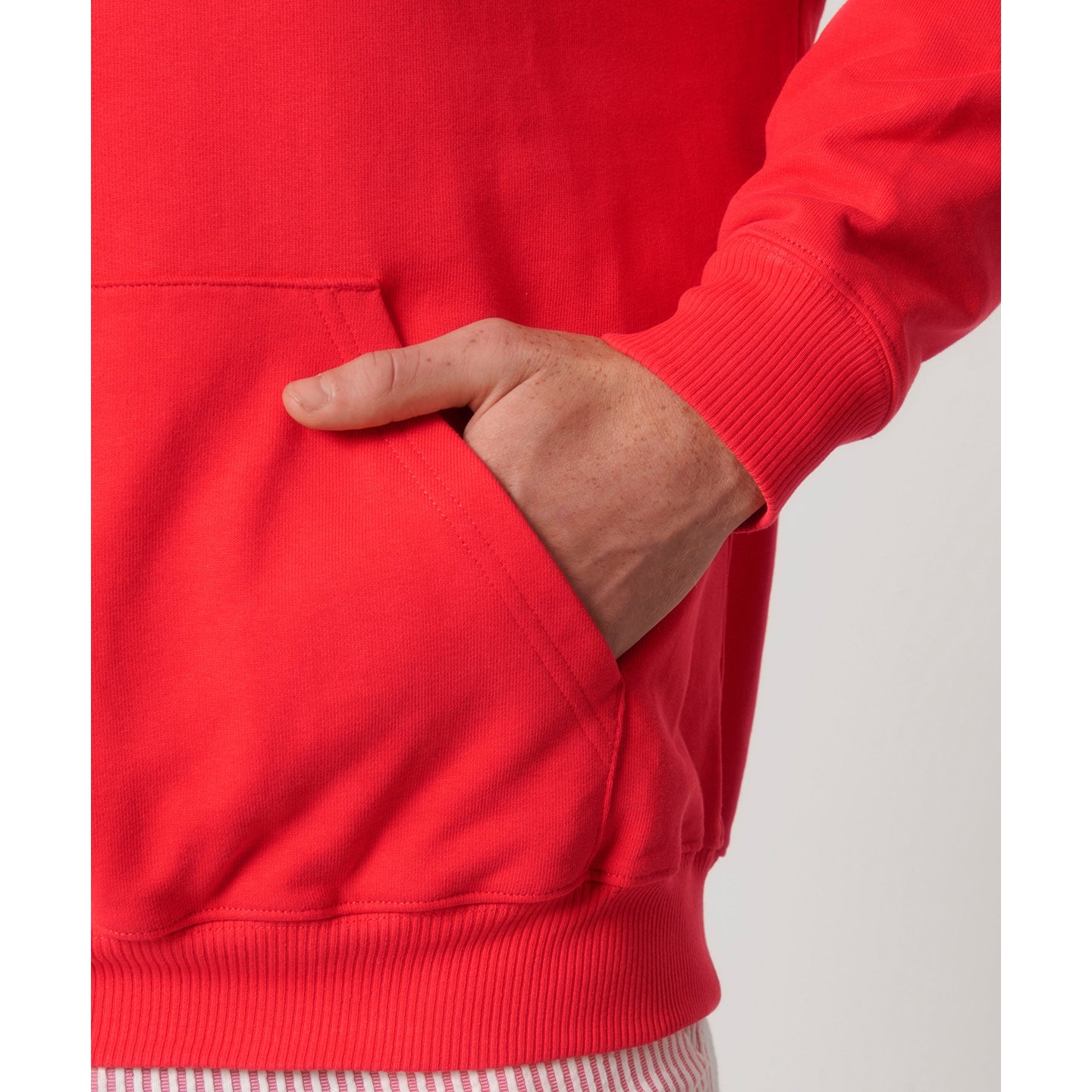 Stanley/Stella Unisex Cooper Dry Hoodie Sweatshirt (Stsu797) - Deck Chair Red