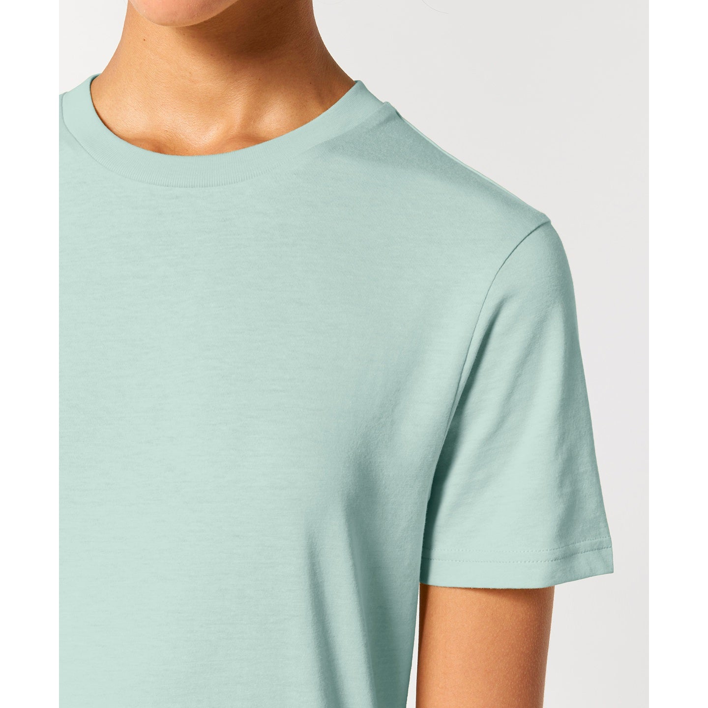 Stanley/Stella Unisex Crafter Iconic Mid-Light T-Shirt (Sttu170) - Caribbean Blue