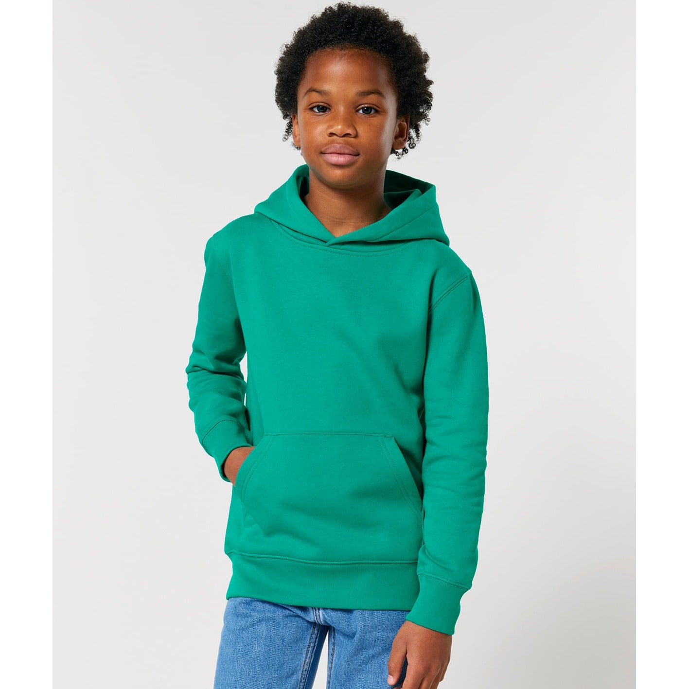 Stanley/Stella Kids Mini Cruiser 2.0 Iconic Hoodie Sweatshirt (Stsk180) - Go Green