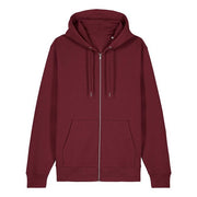 Stanley/Stella Unisex Cultivator 2.0 Iconic Zip-Thru Hoodie Sweatshirt (Stsu179) - Burgundy