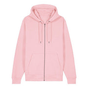 Stanley/Stella Unisex Cultivator 2.0 Iconic Zip-Thru Hoodie Sweatshirt (Stsu179) - Cotton Pink