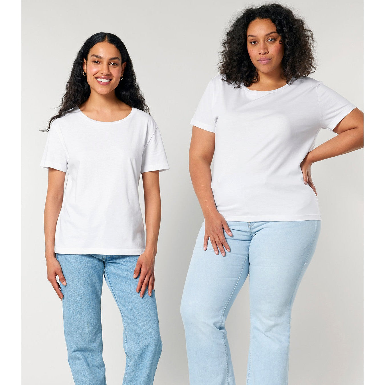 Stanley/Stella Women's Stella Serena Iconic Mid-Light T-Shirt (Sttw173) - White