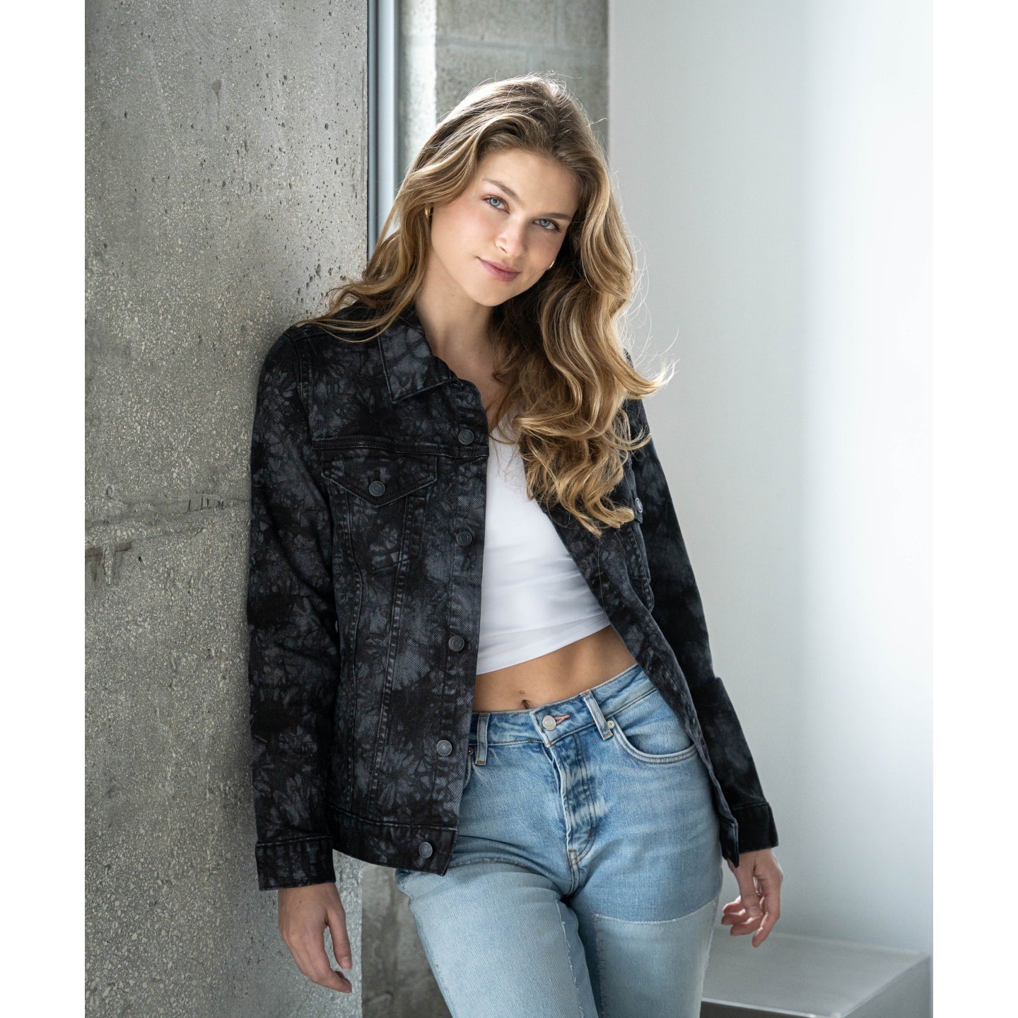 Colortone Tie-Dye Denim Jacket