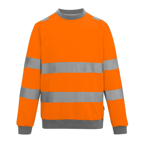 Regatta Professional Men's Hi-Vis Pro Contract Crew Neck Sweatshirt - Orange