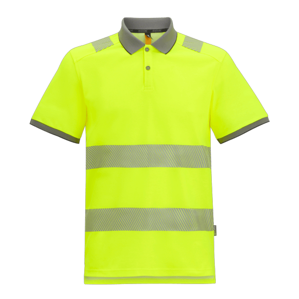 Regatta Professional Men's Hi-Vis Pro Comfort Polycotton Polo - Yellow