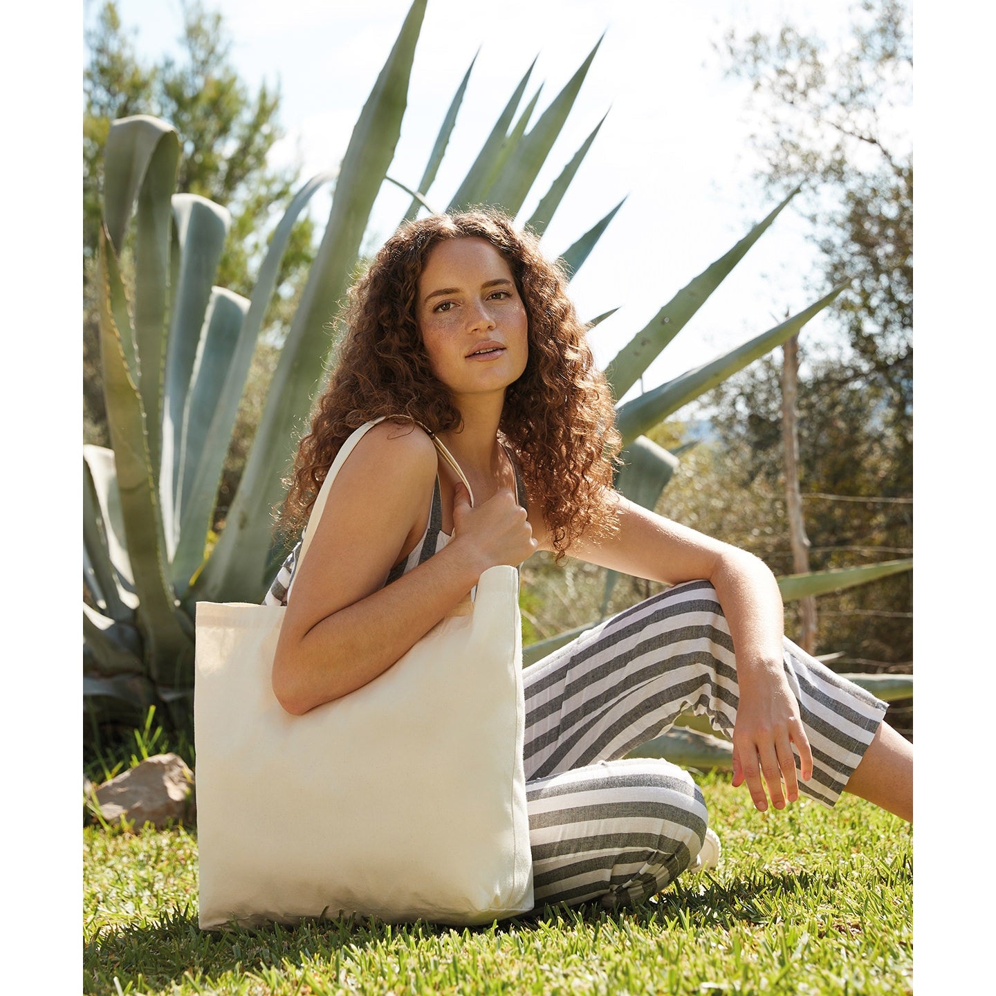 Westford Mill Premium Cotton Maxi Tote