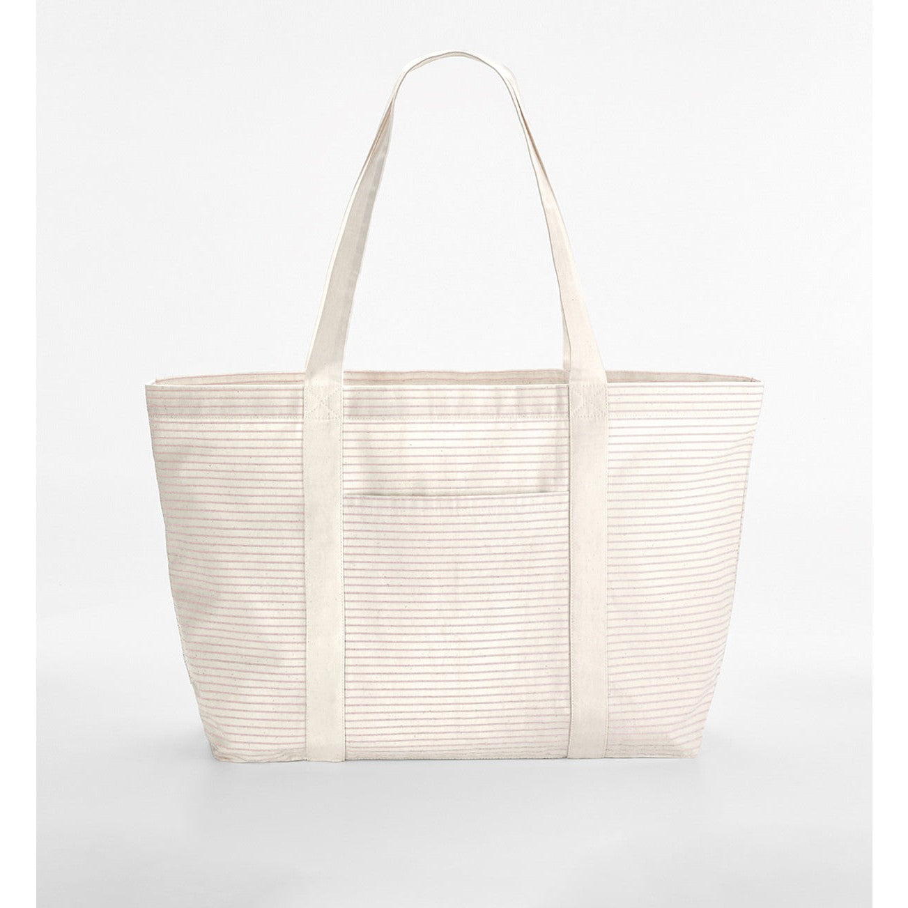 Westford Mill Striped Organic Cotton Shopper