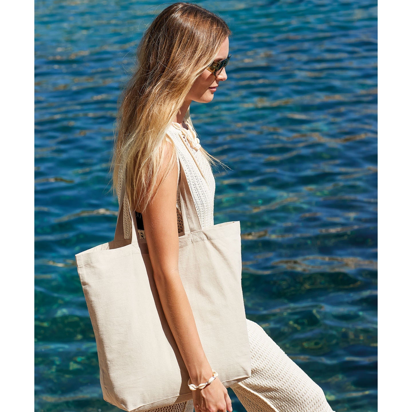 Westford Mill Organic Natural Dyed Maxi Bag For Life