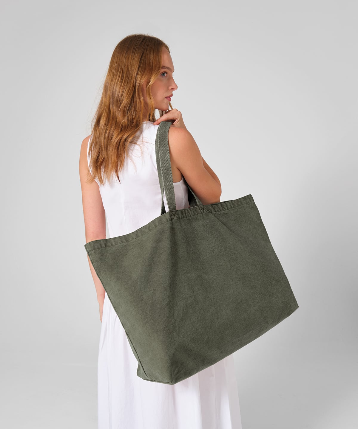 Westford Mill WM348 Garment-Dyed Oversized Tote Bag