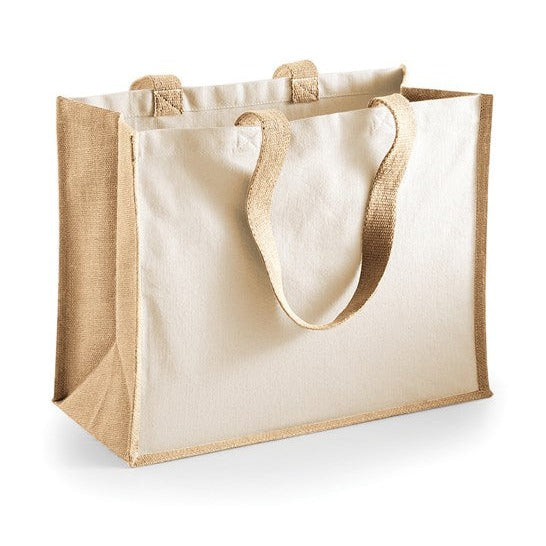 Westford Mill Printers Jute Classic Shopper