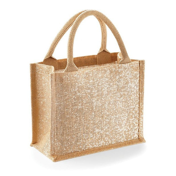 Westford Mill Shimmer Jute Mini Gift Bag