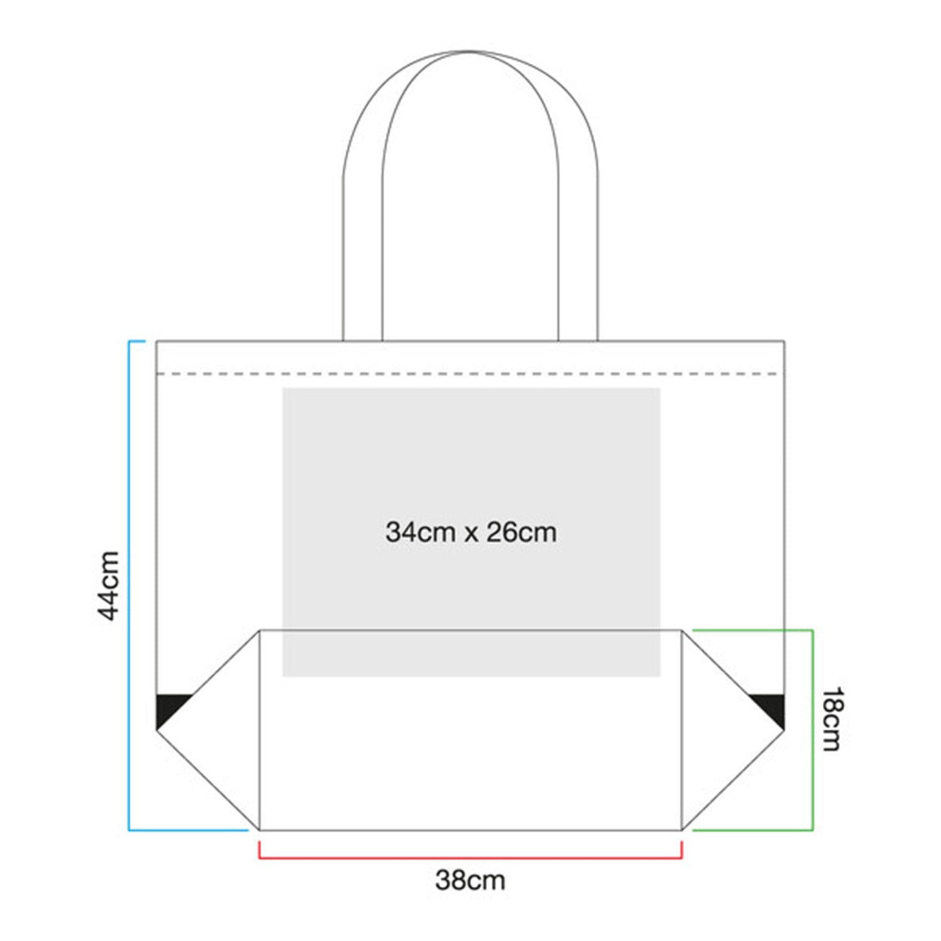 Westford Mill Jute Base Canvas Tote Xl